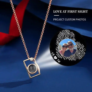 Kamera Fotoğraf Projeksiyon Kolyesi