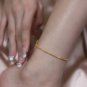Glitter Halhal Yaz Lüks Plaj Takı Hediyesi